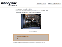 Tablet Screenshot of lenouveaurestodeloulaaroubaix.blogs.marieclairemaison.com