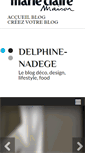 Mobile Screenshot of delphine-nadege.blogs.marieclairemaison.com