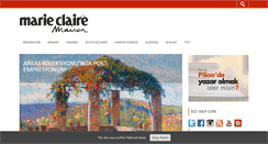 Desktop Screenshot of marieclairemaison.com.tr