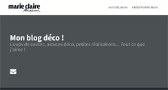 Desktop Screenshot of monblogdeco.blogs.marieclairemaison.com