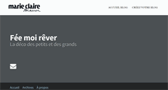 Desktop Screenshot of feemoirver.blogs.marieclairemaison.com