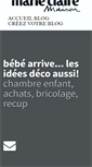 Mobile Screenshot of bebearrivelesideesdecoaussi.blogs.marieclairemaison.com
