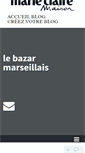 Mobile Screenshot of lebazarmarseillais.blogs.marieclairemaison.com