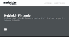 Desktop Screenshot of helsinki-finlande.blogs.marieclairemaison.com