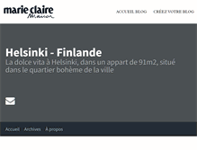 Tablet Screenshot of helsinki-finlande.blogs.marieclairemaison.com