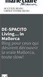 Mobile Screenshot of meluamajorque.blogs.marieclairemaison.com