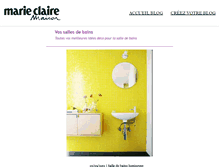 Tablet Screenshot of concourssalledebain.blogs.marieclairemaison.com