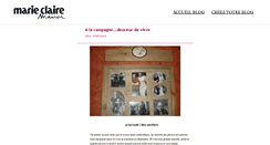 Desktop Screenshot of alacampagne.blogs.marieclairemaison.com
