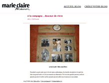 Tablet Screenshot of alacampagne.blogs.marieclairemaison.com