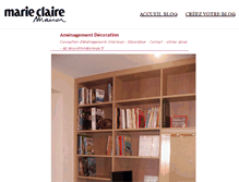 Tablet Screenshot of amenagementdecoration.blogs.marieclairemaison.com